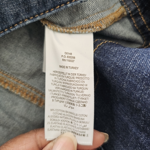 Boden Blue Denim Dress Size 8R - Picture 9 of 9